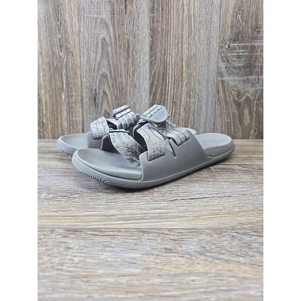 Chaco Chillos Women Size 8‎ Grey Slide Adjustable Lightweight Comfort Sandal